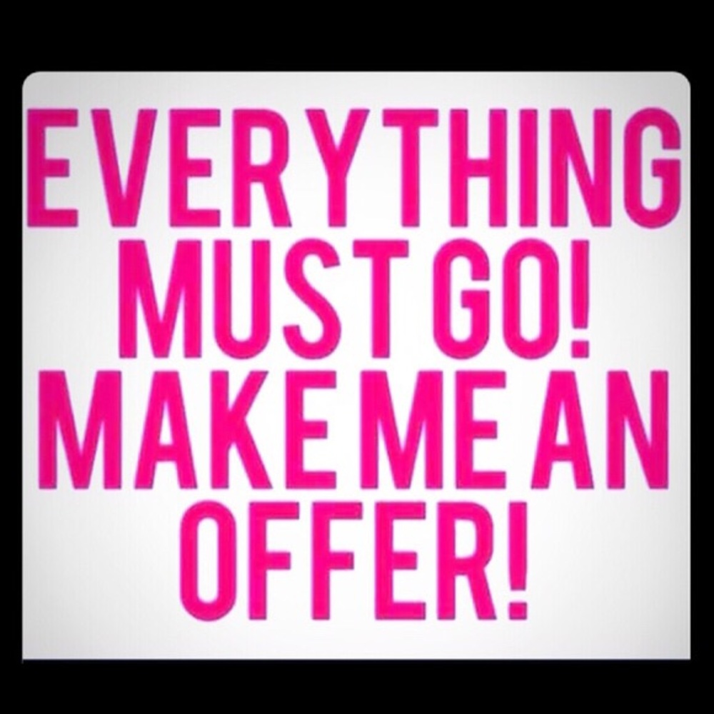 Reasonable offers accepted!!!